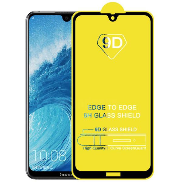 Protecteur d'écran pour Motorola MOTO E22 E32 E32S Edge 30 Pro Neo Ultra S30 X30 9D Couverture de colle complète Film de protection en verre trempé incurvé