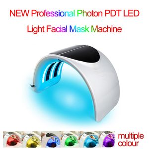 La peau LED REJUNNUATION DU FACIAL Whiten Care Machine de thérapie photodynamique PDT 7 couleurs Lumière Thérapie