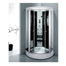 Fournisseur d'usine de haute qualité Cabine de douche en verre à vapeur de salle de bain avec douche avec une douche