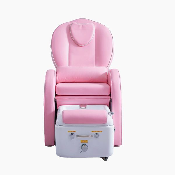 Silla eléctrica de lujo para manicura, Spa, salón de uñas y belleza, silla de pedicura rosa, venta al por mayor de fábrica de alta calidad