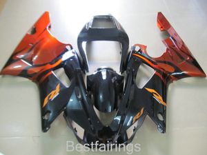 Hoge Kwaliteit Fairing Kit voor Yamaha R1 2000 2001 Rode Black Backings YZF R1 00 01 GS15