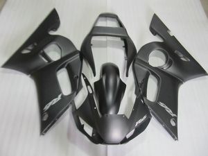Kit de carénage de haute qualité pour Yamaha YZF R6 98 99 00 01 02 ensemble de carénages noir mat YZFR6 1998-2002 OT14