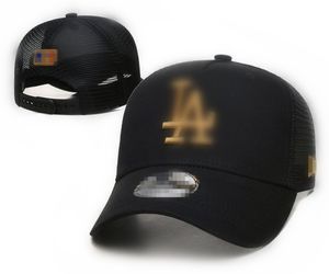 Haute qualité mode casquettes de baseball lettre Snapback casquette de Baseball hommes femmes Hip Hop maille tissu maille camionneur chapeau L1