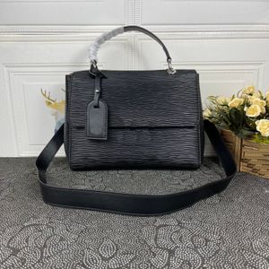 Hoogwaardige mode klassieke Grenelle Bags Tote Bags Dames Leather Crossbody Vintage Koppelingen Handtassen Schouder Rimpels Messenger -tassen