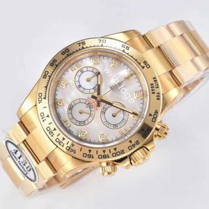 Mode de haute qualité Iced Out WatchesMens Wrist Luxury Round Cut Lab Gr DDGU ZA7G