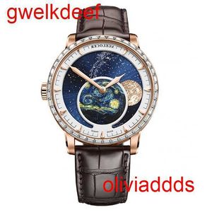 Hoge kwaliteit mode Iced Out horloges heren pols luxe ronde gesneden Lab Gr DDGU NHH5