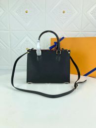 Haute qualité mode cuir femmes sac à provisions fourre-tout sac à main sac à main épaule date code numéro de série fleur gaufrage porte-carte