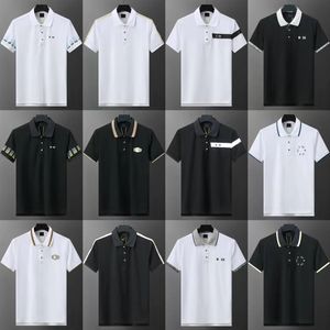 T-shirt pour hommes de haute qualité Polo Collier Breatchable Top Summer Business Shirner Polo Polo T-Shirts Mens Taille M-xxxl