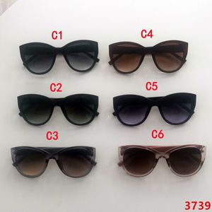 Lunettes de soleil mode de haute qualité ￳culos escuros de grife Gafas de sol gafas mujeres Femme uv400 Cat Eye Brown Butterfly femmes lunettes gafas