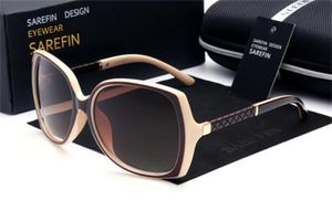 Fashion de haute qualité Vintage Femmes Brand Retro Designer Femmes Sunglasses UV400 Lunettes de soleil Cycling Eyewear avec étuis et boîte 7 couleurs