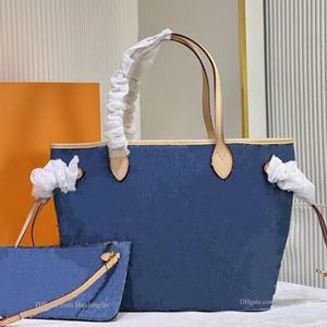 Hoge kwaliteit mode dames schoudertassen tote handtas met bloemen letters serienummer luxe beroemde gratis verzending