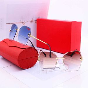 Gafas de sol de alta calidad de moda 10% de descuento en el diseñador de lujo Nuevas gafas de sol para hombres y mujeres 20% de descuento para hombres Mujeres sapo polarizado conductor de gafas de pesca neta en vivo rojo