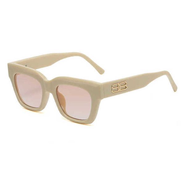 Gafas de sol de alta calidad de moda 10% de descuento en el diseñador de lujo Nuevas gafas de sol para hombres y mujeres 20% de descuento 2112 Fashion Square Gran cuadro Grande Ins Personalidad Foto callejera