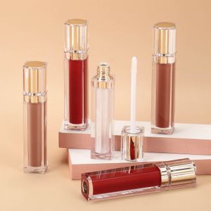 Brillant à lèvres de haute qualité, livraison rapide, maquillage brillant, Nude, végétalien, acceptez votre Logo, marque privée personnalisée, sans Logo