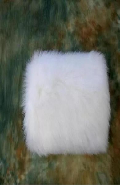 Haute qualité fausse fourrure hiver main manchon ivoire blanc couleur pas cher chaud mariée chauffe-mains chaud fausse fourrure manchons gants de mariage 4839102