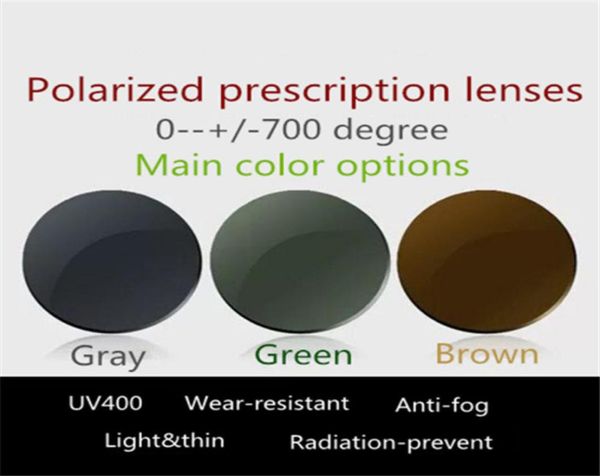 Lentilles de prescription polarisées en résine de remplissage de haute qualité, pour myopie, hypermétropie, presbytie, lunettes asphériques, lentilles de conduite, pêche Wi9531568