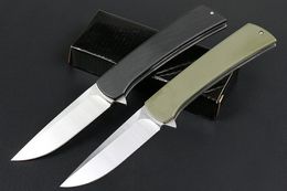Высококачественный складной нож Flipper D2, лезвие G10, шарикоподшипник, уличные карманные ножи EDC