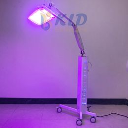 Hoogwaardige vloerende gezichtszorgmachine LED PDT Bio-light therapie 7 kleuren