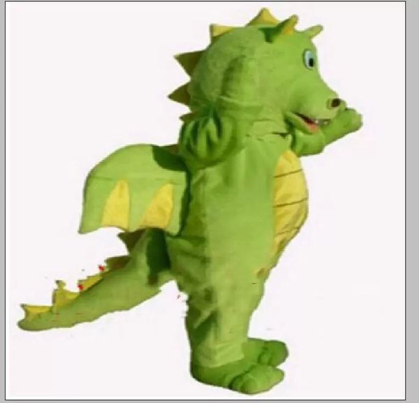 Costume de mascotte Dragon volant de haute qualité convient à la robe de dessin animé de Fursuit adulte carnaval