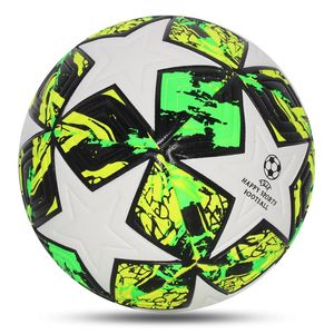 Hoogwaardige voetbalballen Officiële maat 5 PU Materiaal Naadloos doel Team Outdoor Match Game Soccer Training Ballon de Foot 231221