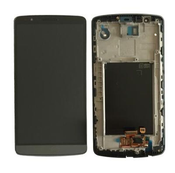 Pantalla LCD de alta calidad para LG G3 G4 D820 con montaje de digitalizador con pantalla táctil con marco