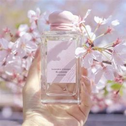 Haute qualité pour les femmes parfum Printemps Cherry Blossom Limited Parfum rose bouteille Extrait Eau de Parfum SAKURA 100ML EDP odeur incroyable spray livraison rapide