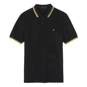 Haute Qualité Fred Polo Luxe Italie Hommes FRED PERRY T-shirt Designer Polos Broderie Fred Oerry Petit Cheval Crocodile Impression Vêtements Marque Perry Polo 817