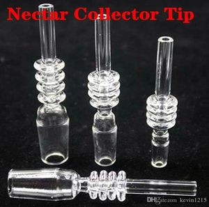 Hoge kwaliteit Frosted Quartz Tips voor Nector Collector 10mm 14mm 18mm Mannelijke Joint Quartz Nail Dab Tool voor Dab Rigs bong9183877