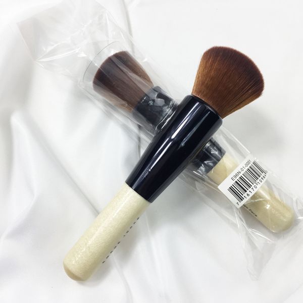 BROSSE POUR LE VISAGE À COUVERTURE COMPLÈTE de haute qualité Bobi maquillage brun Brosses Brand Foundation Blush Free ePacket