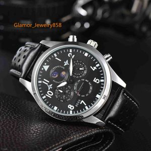 Hoge kwaliteit volledig functionele rubberen horloges Quartz uurwerk Herenhorloge Waterdichte horloges Montre De Luxe Geschenken