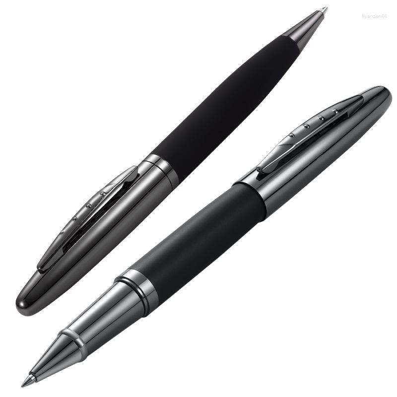 Wysokiej jakości pełna marka metalowa Ballpoint Pen Office Business Men podpis Prezent Kup 2 Wyślij