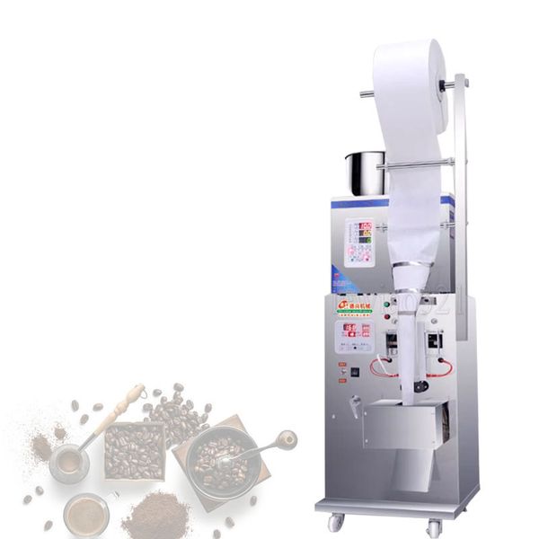 Machine de pesage et de remplissage de noix de café en poudre de thé entièrement automatique de haute qualité, Machine multifonctionnelle d'emballage de particules
