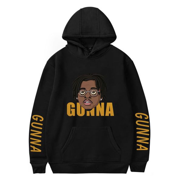 High quality Funny Gunna Sweatshirts Hoodies Women/Men Long Sleeve Pullover Hooded Hip Hop Casual Streetwear Kpop Clothes X1022