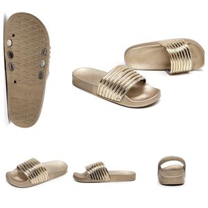 Alta calidad GAI Diseñador Sandalias para mujer Diapositivas para mujer Zapatos casuales Plataforma acolchada Verano Playa Zapatilla EUR 35-41