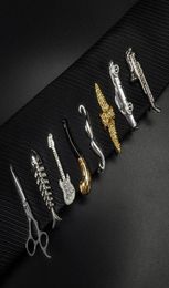 Garment de haute qualité Men Collier Tieclip Tiebar Tie-Bar les plus récents Men039 Métal Fashion Silver Simple Coldie Tie Pin Bar Clas7481589
