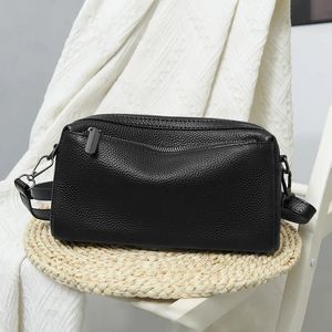Haute qualité en cuir véritable petits sacs à bandoulière mode femme marque de luxe sacs à main messager 240326