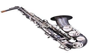Allemagne de haute qualité JK SX90R Keilwerth Alto Saxophone EB Instrument de musique professionnel noir plat avec casse-bouche GLants 8038733