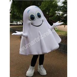 Costume de mascotte fantôme de haute qualité carnaval unisexe adultes tenue adultes taille fête d'anniversaire de noël en plein air habiller accessoires de déguisement