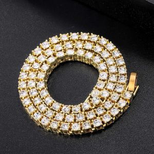 Haute qualité Glash Iced Out Diamond S925 Bijoux en argent sterling Bijoux de mode Moissanite Bracelet de tennis