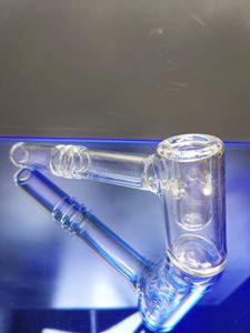 marteau en verre de haute qualité barboteurs percolateur en verre barboteur conduite d'eau capteur de cendres en verre pipes à la main laboratoires fumer mini narguilé boutique zeusart