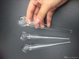 Hoge Kwaliteit Glas Pijp Roken Handvat Buizen Gebogen Mini Roken Pijpen Handgeblazen Recycler Beste Oliebrander Tobacco Pipes