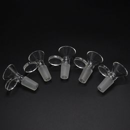 Accessoires pour fumeurs Bol en verre en forme de cône pour narguilé Bong Bangs en verre Fumée