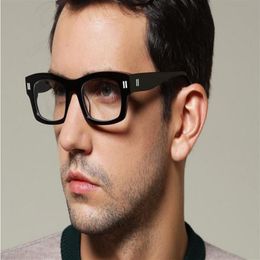 Gafas de alta calidad: gafas de moda vintage circulares con montura completa de color negro para hombres y mujeres, gafas para miopía frame2344