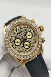 Gold de alta calidad 40 mm de moda para hombres Relojes para mujeres