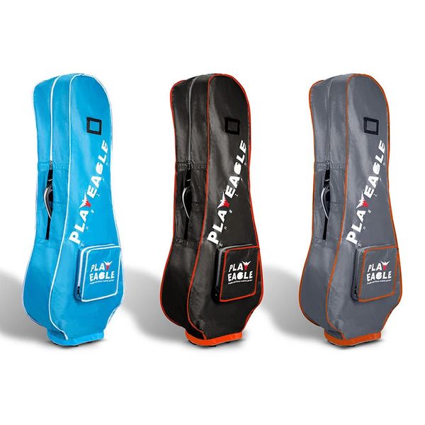 Bolsa de tapa de lluvia de golf de alta calidad impermeable y polvo de polvo Poldable Plegable Bolsa de cobertura en azul/negro/gris Color 231227