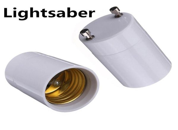 Alta calidad GU24 a E26 GU24 a E27 Portalámparas Convertidor Base Bombilla Adaptador Material ignífugo Adaptador de luz LED Convertidor5546076