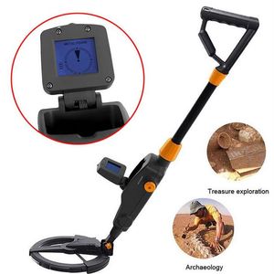 Hoogwaardige handheld metaaldetector Goudzoeker Zoeken Treasure Hunter Tracker Seeker Waterdichte zoekspoel voor kinderen219H