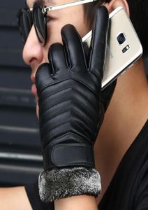 Gants de moto en cuir PU pour hommes, de haute qualité, faits à la main, Design Cool, pour l'extérieur, garde au chaud, 1286677