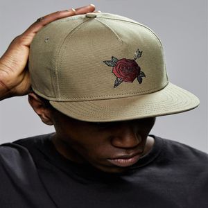 Hoge kwaliteit hoed klassiek mode hiphop merk goedkope man vrouw snapbacks olive mc cs cl rosewood cap261t