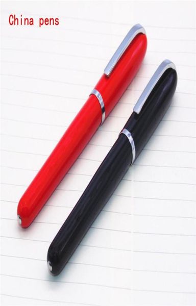 Stylos lourds de haute qualité Baoer 516 noir rouge couleur bureau d'affaires stylo plume moyenne New8463904